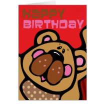 Birthday Bear cards