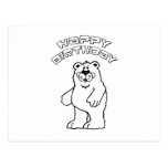 Birthday Bear Post Card