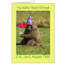 Birthday Belated Card
