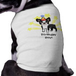 Birthday Boston Terrier Doggie Tshirt