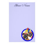 Birthday Boxers stationary Custom Stationery