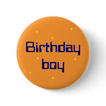Birthday Boy Button