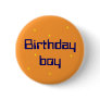 Birthday Boy Button