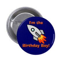 Birthday Boy Button