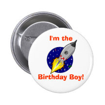 Birthday Boy Button