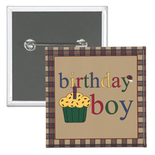 Birthday Boy Button