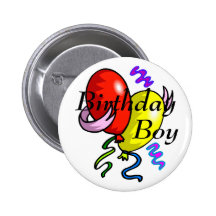 Birthday Boy Button