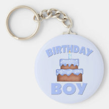 Birthday Boy Keychains
