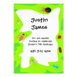Birthday Bugs Party Invitation