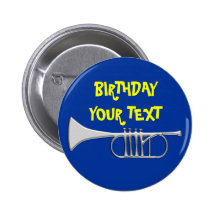 Birthday Button Customizable