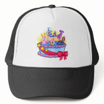 Birthday Cake Group Shot Mesh Hat