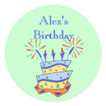 Birthday Cake Sticker
