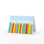 Birthday Card - Candles