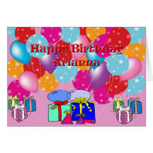 Birthday Card For Arianna
