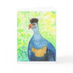 Birthday card, original watercolor design