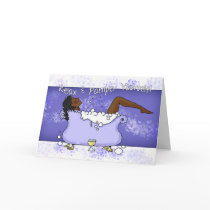 Birthday Card - Relax And Pamper Yourself - Africa