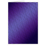 Birthday card with repeating self-coloured text