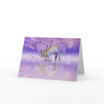 Birthday card with Unicorn, Wish