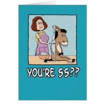 Birthday Card: You’re 55? That must frost your ass