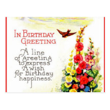 Birthday Cards Postcards