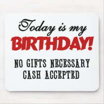 Birthday Cash Accepted