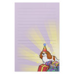 Birthday Cavalier King Charles Spaniel stationery