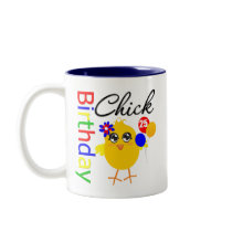 Birthday Chick 25 Years Old Coffee Mugs