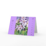 BIRTHDAY CLEMENTIS Card