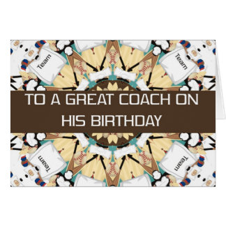Coach Birthday Cards, Photocards, Invitations &amp; More