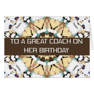 Coach Birthday Cards, Photocards, Invitations &amp; More