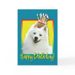 Birthday Cupcake - American Eskimo