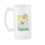 Birthday Cupcake - American Eskimo Mugs