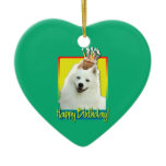 Birthday Cupcake - American Eskimo