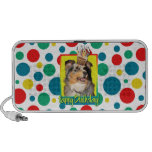 Birthday Cupcake - Australian Shepherd - Dustine Travelling Speaker