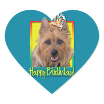 Birthday Cupcake - Australian Terrier Sticker