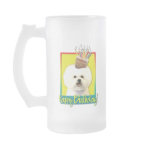 Birthday Cupcake - Bichon Frise Mug