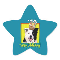 Birthday Cupcake - Border Collie