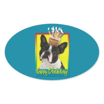 Birthday Cupcake - Boston Terrier