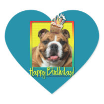 Birthday Cupcake - Bulldog - Dark