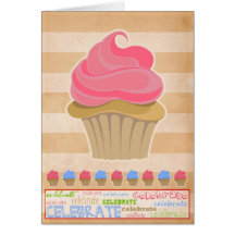 Birthday Cupcake Card