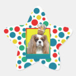 Birthday Cupcake - Cavalier - Blenheim Stickers