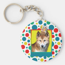 Birthday Cupcake - Dingo Keychain