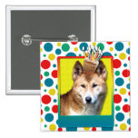 Birthday Cupcake - Dingo Pinback Buttons