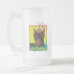 Birthday Cupcake - Doberman - Red - Rocky Mugs