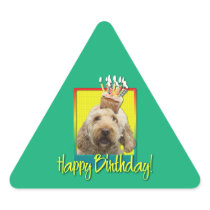 Birthday Cupcake - GoldenDoodle
