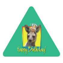 Birthday Cupcake - Kangaroo Sticker