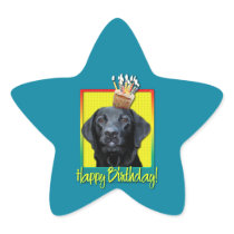 Birthday Cupcake - Labrador - Black - Gauge