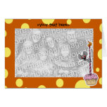Birthday cupcake mouse card template