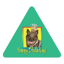 Birthday Cupcake - Vallhund Stickers