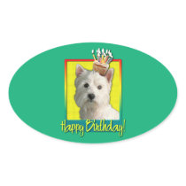 Birthday Cupcake - West Highland Terrier